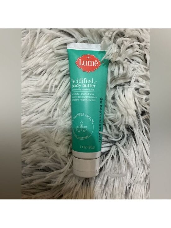 Lume Other - Lume acidified body butter 1 ounce travel size cucumber melon